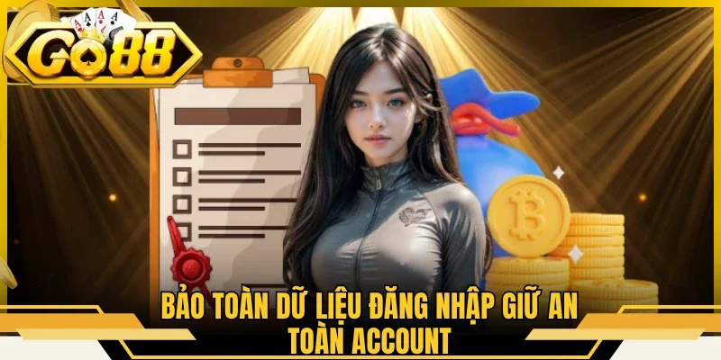 Bảo toàn dữ liệu đăng nhập giữ an toàn account