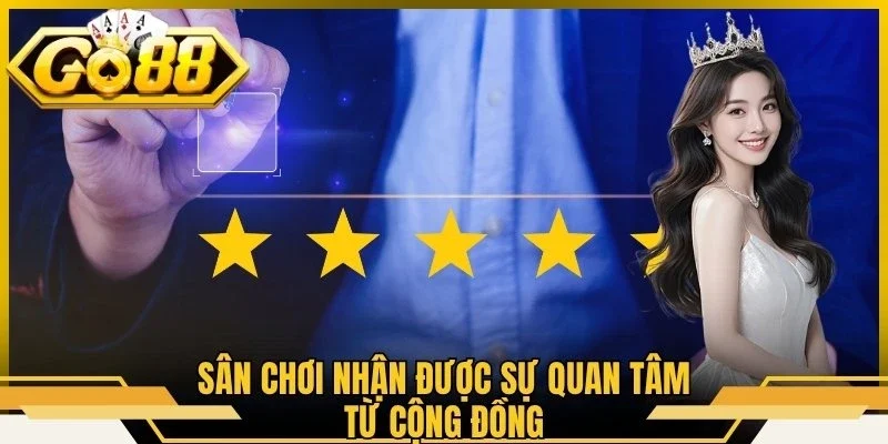 Sân chơi nhận được sự quan tâm từ cộng đồng