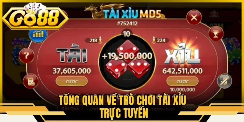 Tổng quan về trò chơi Tài Xỉu trực tuyến